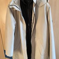 Giaccone impermeabile imbottito