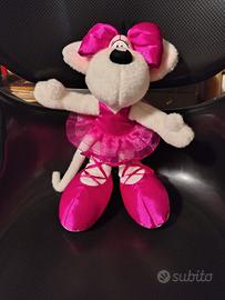 Peluche Diddlina Ballerina Depesche - Vintage 32cm
