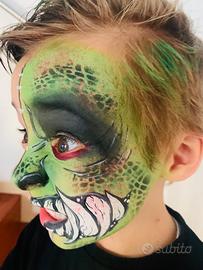 Truccabimbi face painting Halloween evento festa