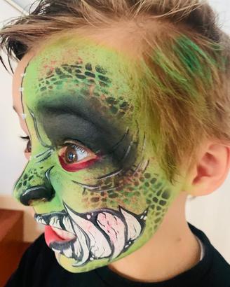 Truccabimbi face painting Halloween evento festa