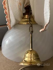 Lampadario in vetro
