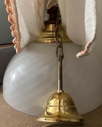 Lampadario in vetro
