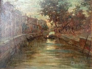 Lotto di cinque dipinti di Giuseppe Duodo