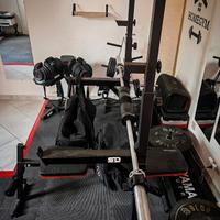 Home Gym Palestra Attrezzi Rack Tapis Roulant Pesi