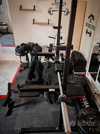 Home Gym Palestra Attrezzi Rack Tapis Roulant Pesi
