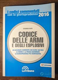 Codice delle Armi e degli Esplosivi di E. Mori