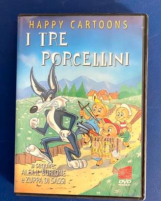 DVD I Tre Porcellini - Cartoni Animati