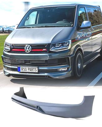 SPOILER LIP VOLKSWAGEN VW BULLI T6.1 19- NERO LUCI