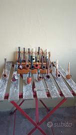 Collezione di 20 pipe da fumo