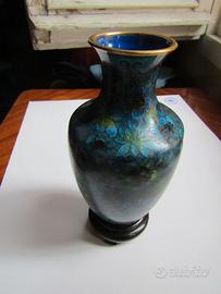 Vaso cinese cloisonnè vintage