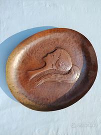 vassoio decorativo in rame