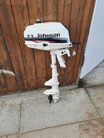 motore Marino Johnson 3,3 hp, gambo lungo