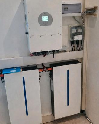 Impianto fotovoltaico 8kw con accumulo 15kw solare