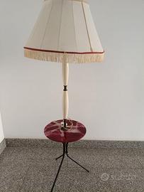 Lampada da terra piantana anni 50 vintage