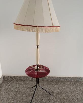 Lampada da terra piantana anni 50 vintage