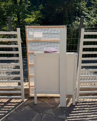 Lettino bambini IKEA SUNDVIK 120x60 + 2 materassi