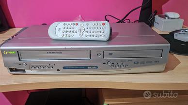 lettore combo DVD e VHS funai con telecomando orig