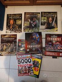 Il signore degli anelli+Warhammer riviste hobby