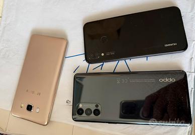 3 smartphone Samsung - Oppo - Huawei