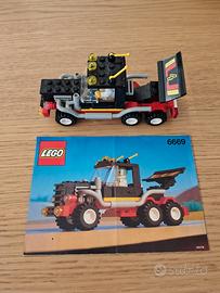 camioncino lego anni 80 completo mod 6669