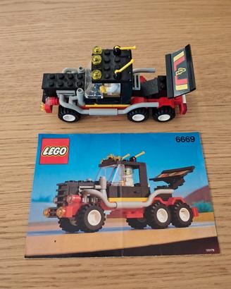 camioncino lego anni 80 completo mod 6669