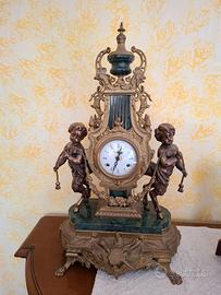 Orologio da tavolo in ottone