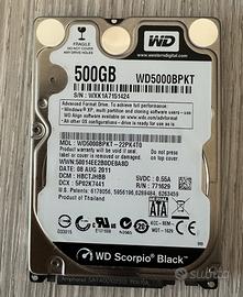 Hdd WD5000BPKT