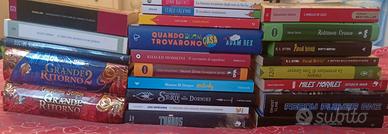 Collezione di libri di vario genere 