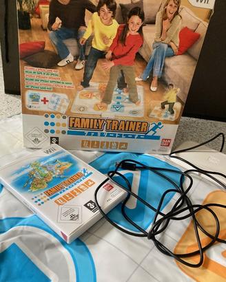 GIOCO WII FAMILY TRAINER + TAPPETO