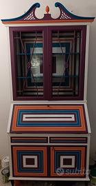Mobile secretaire con vetrina - RIBASSO A 1.600 €