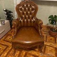 Poltrona stile barocco