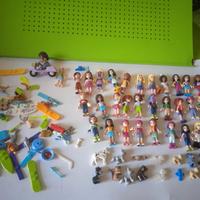 Grande lotto minifigure Lego Friends