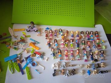 Grande lotto minifigure Lego Friends