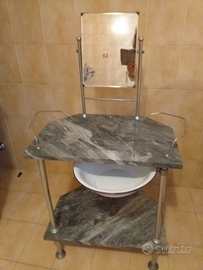 Lavabo lavatoio toilette antica d'epoca