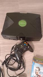 console XBOX prima serie retrogame