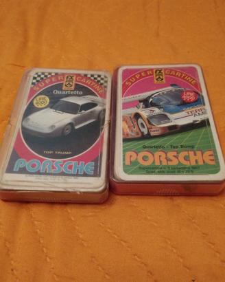 Super cartine top trump quartetto porsche
