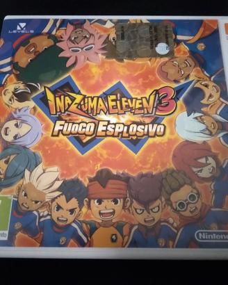 gioco nintendo 3ds Inazuma Eleven 3 fuoco esplosiv