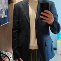 Giacca classica uomo colore blu