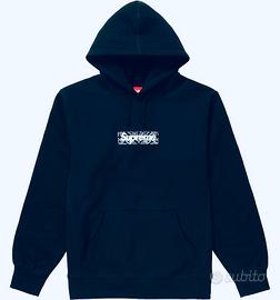Supreme Bandana Box Logo Hooded Sweatshirt Black