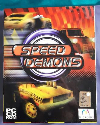 Speed Demons - Gioco PC Corse Auto *NUOVO* Vintage