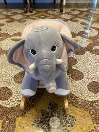 Dondolino bambina/o elefante