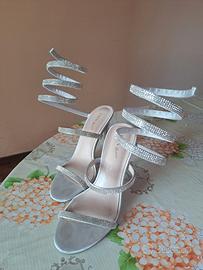 sandalo con brillantini 