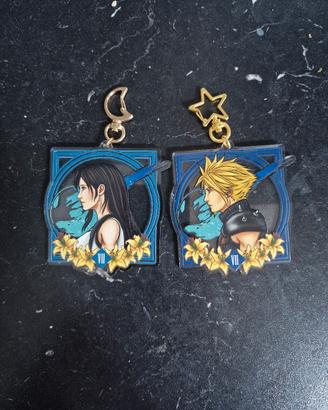Portachiavi Cloti Cloud Tifa Final Fantasy VII FF7