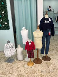 N°6 Manichini di varie taglie 0-16 anni