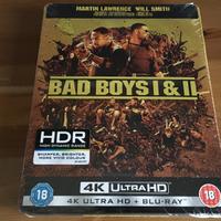 Bad Boys I & II Rara UK 4K UHD Blu Ray Steelbook