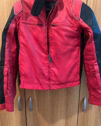 Giubbotto moto protezioni