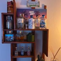 Mobile bar geometrico artigianale – pezzo unico