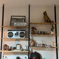 Libreria stile industriale