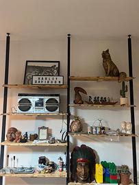 Libreria stile industriale