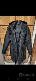 Piumino lungo The North Face donna 4 in 1.